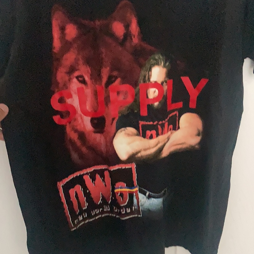 Vintage WCW NWO Wolfpack T-shirt - Picture 3 of 4